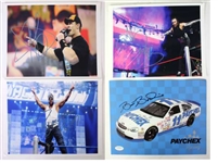 1990's-2000's Basketball Wrestling Football NASCAR Memorabilia Collection - Lot of 82 w/ 33 Signed (JSA)