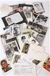 1930's-80's Baseball Signed Card/Photo/Cut Collection - Lot of 200+ (JSA)