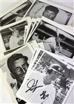 1970s Jim Honochick Mickey Vernon Jim Spencer Ed Kranepool Cal Abrams Signed Photo Collection - Lot of 78 *JSA*