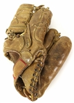 1955-56 Johnny Pesky Minor Leagues Game Worn Fielders Mitt (MEARS LOA/Family LOA & PSA/DNA)