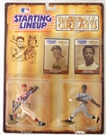 1989 Eddie Mathews Milwaukee Braves Signed MOC Starting Lineup Baseball Greats Action Figure (JSA)