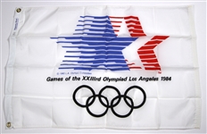 1984 Los Angeles Olympics Flag Collection - Lot of 7