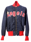 1974-88 circa California Angels Windbreaker (MEARS LOA)