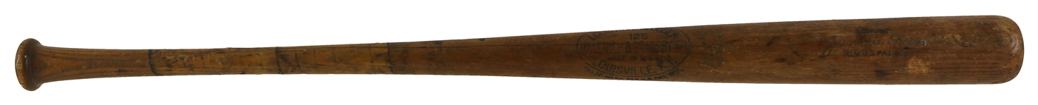 1929-31 Jimmie Foxx Philadelphia Athletics H&B Louisville Slugger Store Model Bat  