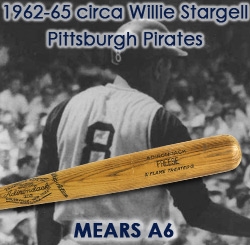 1962-65 Willie Stargell / Gene Freese Pittsburgh Pirates Adirondack Game Used Bat (MEARS A6)