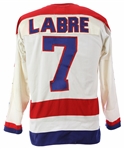 1974-78 Yvon Labre Washington Capitals Game Worn Road Jersey (MEARS LOA)