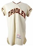 1965 Baltimore Orioles #34 Team Issued Home Jersey (MEARS LOA)