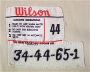 1965 Baltimore Orioles #34 Team Issued Home Jersey (MEARS LOA)