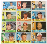 1960 Topps Baseball Trading Cards - Lot of 23