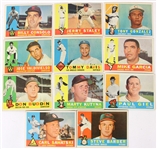 1960 Topps Baseball Trading Cards - Lot of 23