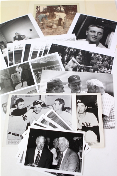 1960s-80s New York Yankees Photograph Collection - Lot of 28 w/ Joe DiMaggio, Mickey Mantle & Roger Maris