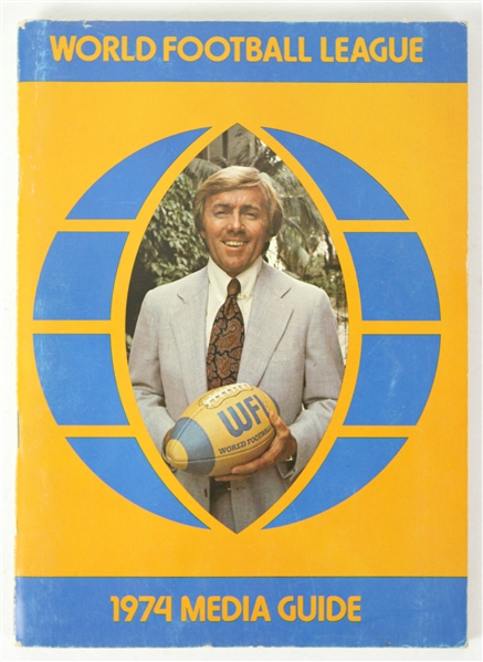 1974 World Football League Media Guide 