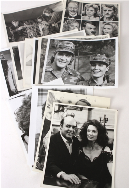1982 circa Television Promotional Photo Collection - Lot of 13 w/ Lee Majors, Fantasy Island, Dukes of Hazzard & More