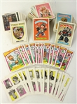 1980s-90s Non Sports Cards Collection - Lot of 250+ w/ Garbage Pail Kids, Toxic High School & ALF BouillaBaseball