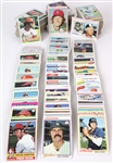 1970s Common Baseball Card Collection - Lot of 550+ w/ (2) Dennis Eckersley Rookie Cards