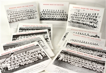 1953-65 Milwaukee Braves 8" x 9.25" Team Photo Collection - Lot of 381