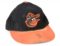 1970s circa Baltimore Orioles Game Worn Cap (MEARS LOA)