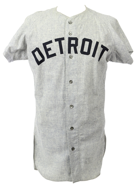 1971 Dick Tracewski Detroit Tigers Spring Training Road Jersey (MEARS LOA)