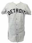 1971 Dick Tracewski Detroit Tigers Spring Training Road Jersey (MEARS LOA)