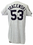 1971 Dick Tracewski Detroit Tigers Spring Training Road Jersey (MEARS LOA)