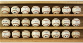 2000-14 Official Major League Selig Batting Practice/Spring Training Baseball Collection - Lot of 115 (MEARS LOA)