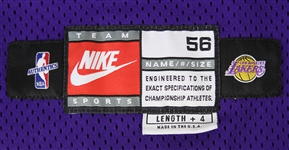 1997-98 Shaquille O'Neal Los Angeles Lakers Game Worn Road Uniform (MEARS LOA)
