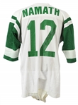 1973-75 Joe Namath New York Jets Signed Team Issued Road Jersey (MEARS LOA)