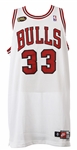 1998 Scottie Pippen Chicago Bulls NBA Finals Home Jersey (MEARS LOA/Nike Letter)