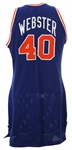 1983-84 Marvin Webster New York Knicks Game Worn Road Jersey (MEARS A10)