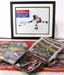 1950s-2000s Baseball Football Basketball Memorabilia Collection - Lot of 169 w/ Charlie Gehringer Signed Album Page, Pete Rose Signed Baseball & More