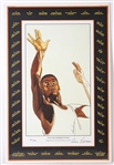 1995 Oscar Robertson Milwaukee Bucks Signed 15" x 24" Career Accomplishments Lithograph (JSA) 340/980