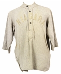 1900's-10's circa Niagara Flannel Baseball Jersey & AJ Reach Chest Protector (MEARS LOA)
