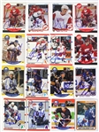 1980's-90's Signed Hockey Card Collection - Lot of 408 (JSA)