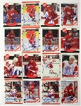 1980's-90's Signed Hockey Card Collection - Lot of 408 (JSA)