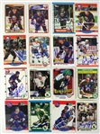1980's-90's Signed Hockey Card Collection - Lot of 408 (JSA)
