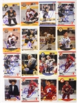 1980's-90's Signed Hockey Card Collection - Lot of 408 (JSA)
