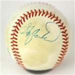 1974-86 Gary Carter Expos/Mets Signed ONL Feeney Baseball (JSA)