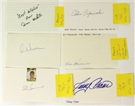 1950's-60's Baseball Signed Index & Postcard Collection - Lot of 20 w/ Johnny Mize, Luke Appling & More (JSA)