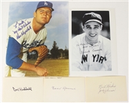 1920's-70s Baseball & Boxer Signed Index Card Postcard Photo & Correspondence Collection - Lot of 37 w/ Carl Hubbell, Charlie Gehringer & More (JSA)