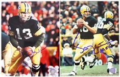 1960's-80's Green Bay Packers Signed Photo Collection - Lot of 42 w/ Paul Hornung, Jerry Kramer, Dave Robinson & More (JSA)