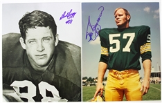1960's-80's Green Bay Packers Signed Photo Collection - Lot of 42 w/ Paul Hornung, Jerry Kramer, Dave Robinson & More (JSA)