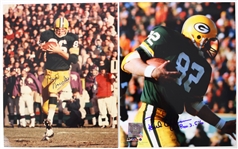 1960's-80's Green Bay Packers Signed Photo Collection - Lot of 42 w/ Paul Hornung, Jerry Kramer, Dave Robinson & More (JSA)