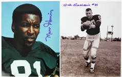1960's-80's Green Bay Packers Signed Photo Collection - Lot of 42 w/ Paul Hornung, Jerry Kramer, Dave Robinson & More (JSA)