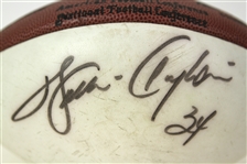 1980's Walter Payton Chicago Bears Signed Football (JSA)