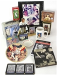 1950's-2000's Mickey Mantle New York Yankees Memorabilia Collection - Lot of 131 w/ Trading Cards, Unopened Hobby Boxes, Books, Photos & More