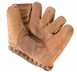 1940s Ted Williams Boston Red Sox Wilson A220 Player Endorsed Model A2210 Fielders Mitt
