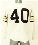 1962-71 circa White Durene #40 Game Worn Southland Football Jersey (MEARS LOA)