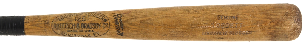 1965-68 Gossett H&B Louisville Slugger Professional Model Bat (MEARS LOA)