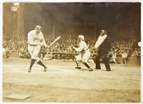 1928 Babe Ruth New York Yankees 7" x 10" Flopped Photo