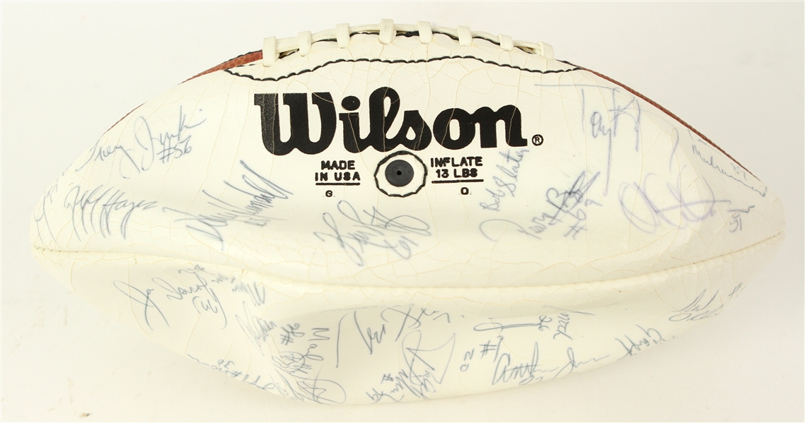 1984-85 Washington Redskins Team Signed Football w/ 39 Signatures Including Joe Theismann, John Riggins, Art Monk, Mark Murphy & More